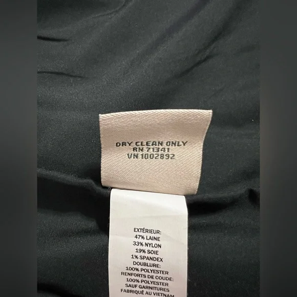 Blackwatch Plaid Wool Blend Snapfront Jacket Blazer Sz Small Stand Collar - Picture 11 of 16